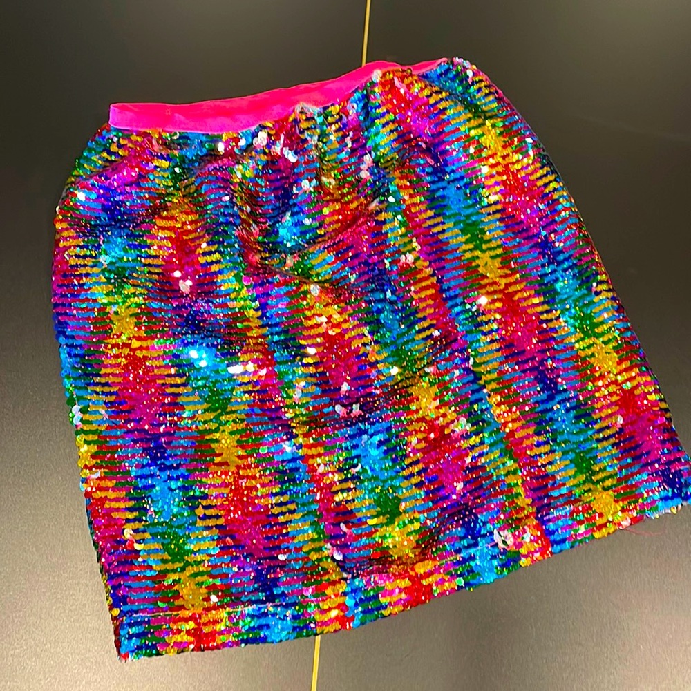 New Lulurain Sequin Skirt Size 11-12 Years